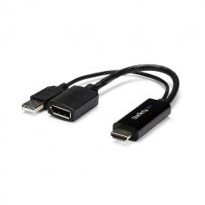 CONVERTIDOR HDMI A DISPLAYPORT - ADAPTADOR 4K ALIMENTADO POR USB - STARTECH.COM MOD. HD2DP