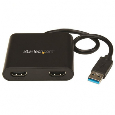 ADAPTADOR USB 3.0 A 4 PUERTOS HDMI - TARJETA DE VIDEO EXTERNA - DONGLE LLAVE USB-A A 4X HDMI - 1080P A 60HZ - CONVERSOR MULTIMONITOR USB A HDMI - SOLO PARA WINDOWS - STARTECH.COM MOD. USB32HD4