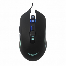 MOUSE GAMER NACEB ÓPTICO HORUS, ALÁMBRICO, USB, 3200 DPI, NEGRO NA-0937