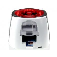 Kit Badgy EVOLIS BADGY200 - PVC, Negro, Rojo, Color blanco, Pintar por sublimación/Transferencia térmica, Kit de Credencializacion