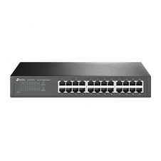 SWITCH TP-LINK 24-PORT GIGABIT DESKTOP/RACKMOUNT SWITCH, 24 PUERTOS, GIGABIT ETHERNET, 10/100/1000 MBPS, NO ADMINISTRADO, MONTAJE EN RACK