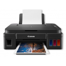 MULTIFUNCIONAL CANON PIXMA G2110, COLOR, TINTA CONTINUA, 8.8 IMP B/N A COLOR 5 IPM, USB, BANDEJA 100 HOJAS, CONSUMIBLE G1-190