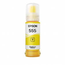 CARTUCHO EPSON MODELO T555 AMARILLO, PARA L8160, L8180