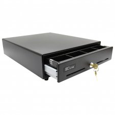 CAJON DE DINER EC LINE G5100-II NEGRO 4 BILLETES, 8 MONEDAS (EC-G5100-II-BLACK)