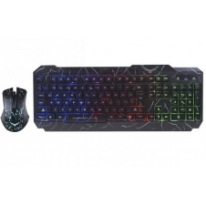 KIT GAMER DE TECLADO Y MOUSE NACEB NA-633, ALÁMBRICO, USB, NEGRO (ESPAÑOL)