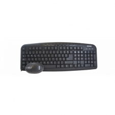 KIT DE TECLADO Y MOUSE NACEB NA-618, ALÁMBRICO, USB + PS/2, NEGRO (ESPAÑOL)