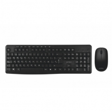 KIT DE TECLADO Y MOUSE ACTECK KT28, INALÁMBRICO, USB, NEGRO AC-931748