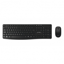 KIT DE TECLADO Y MOUSE ACTECK KT25, INALÁMBRICO, USB, NEGRO AC-931755