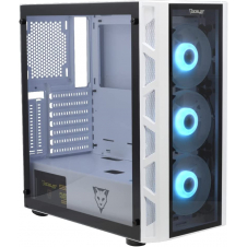 Gabinete Gamer Ocelot OG-C WHITE, Panel de Cristal Templado, E-ATX, Color Blanco