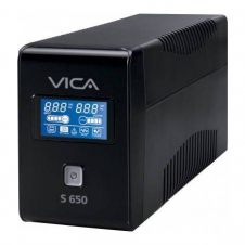 NO BREAK/UPS VICA 650VA/360W 6 TOMAS NEMA 5-15R REGU Y RESP (S 650)