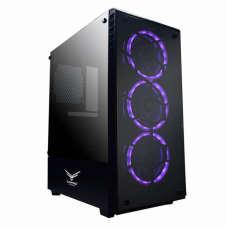 GABINETE NACEB HYDRA CON VENTANA RGB, FULL-TOWER, ATX, USB