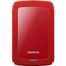 DISCO DURO EXTERNO ADATA HV300 2.5'', 1TB, USB 3.1, ROJO - PARA MAC/PC AHV300-1TU31-CRD