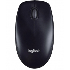 MOUSE LOGITECH ÓPTICO M100, ALÁMBRICO, USB, 1000DPI, NEGRO 910-001601