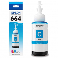 TANQUE DE TINTA (ECOTANK) EPSON 664 CYAN 70ML T664220-AL