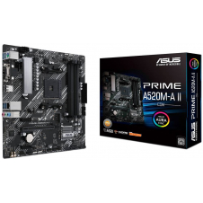 TARJETA MADRE ASUS MICRO ATX PRIME A520M-A II CSM, S-AM4, AMD A520, HDMI, 128GB DDR4 PARA AMD PRIME A520M-A II/CSM