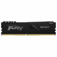MEMORIA RAM KINGSTON FURY BEAST, DDR4, PC4-25600 3200MHZ, CL16, 16GB KF432C16BB1/16