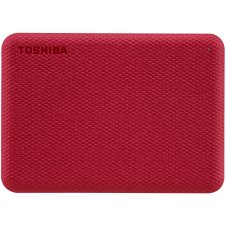 DISCO DURO EXTERNO TOSHIBA CANVIO ADVANCE, 2TB, USB 3.0, WINDOWS/MAC, ROJO HDTCA20XR3AA