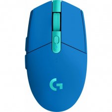 MOUSE GAMER LOGITECH ÓPTICO G305, INALÁMBRICO, USB, 12000 DPI, AZUL 910-006013