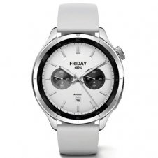 Smartwatch Xiaomi Watch S4 1.43 466x466 píxeles HyperOS 2 Bluetooth 5.3 Resistente al Agua Color Plata