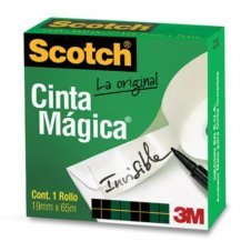 CINTA 3M MAGICA ADHESIVA 810 18X65 PZA