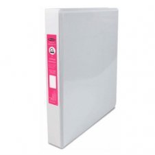 Carpeta Acco Brillante 1 Aro O Carta Color Blanco