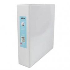 Carpeta Acco Panorámica Brillante 2 Aro O Carta Color Blanco