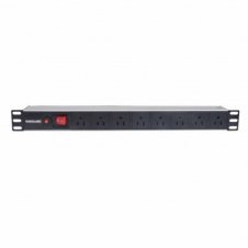 INTELLINET PDU PARA RACK 19'' 713993, 125V, 15A, 8 CONTACTOS