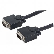 MANHATTAN CABLE PARA MONITOR SVGA 8MM, VGA (D-SUB) MACHO - VGA (D-SUB) MACHO, 15 METROS, NEGRO 313629