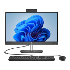 PC All In One HP ProOne 240 G10: Procesador Intel Core i3 N300 (hasta 3.8 GHz), Memoria de 8GB DDR4 3200 MHz, SSD de 512GB, Pantalla de 23.8 LED Full HD (1920 x 1080), Video UHD Graphics, S.O. Windows 11 Home