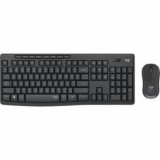 KIT DE TECLADO Y MOUSE LOGITECH MK295 SILENT, INALÁMBRICO, USB, NEGRO (ESPAÑOL) 920-009792