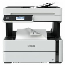 MULTIFUNCIONAL EPSON ECOTANK M3180, BLANCO Y NEGRO, INYECCIÓN, TANQUE DE TINTA, INALÁMBRICO, PRINT/SCAN/COPY/FAX C11CG93301