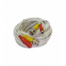 PROVISION-ISR CABLE COAXIAL PARA VIDEO, MACHO - MACHO, 20 METROS, BLANCO PR-CA20