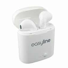 EASY LINE AUDÍFONOS INTRAURICULARES EL-995470, INALÁMBRICO, BLUETOOTH, BLANCO