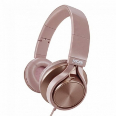 MOBIFREE AUDÍFONOS CON MICRÓFONO MB-02011, ALÁMBRICO, 1.2 METROS, 3.5MM, ROSA MB-02011