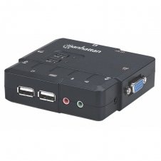 MANHATTAN SWITCH KVM 151252, 2X USB, 2X VGA 151252