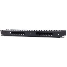 INTELLINET ORGANIZADOR HORIZONTAL DE CABLES METÁLICO PARA RACK/GABINETE 19'', 1U, 5CM 169950