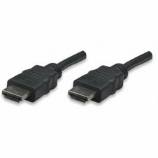 MANHATTAN CABLE HDMI DE ALTA VELOCIDAD, HDMI MACHO - HDMI MACHO, 3D, 7.5 METROS, NEGRO 308441
