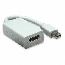MANHATTAN ADAPTADOR MINI DISPLAYPORT-HDMI, 15CM, BLANCO 322461