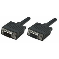 MANHATTAN CABLE PARA MONITOR SVGA 8MM, HD15 MACHO - HD15 HEMBRA, 1.8 METROS, NEGRO 309011
