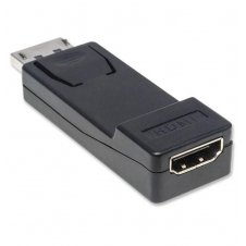 MANHATTAN ADAPTADOR DISPLAYPORT MACHO - HDMI HEMBRA, NEGRO 151993