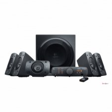 LOGITECH SISTEMA DE BOCINAS CON SUBWOOFER Z906, 5.1, 500W RMS, NEGRO 980-000474