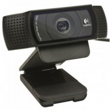 LOGITECH WEBCAM HD PRO C920 CON MICRÓFONO, FULL HD, 1920 X 1080 PIXELES, USB 2.0, NEGRO 960-000764