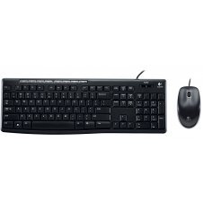 KIT DE TECLADO Y MOUSE LOGITECH MK200, USB, NEGRO (ESPAÑOL) 920-002716