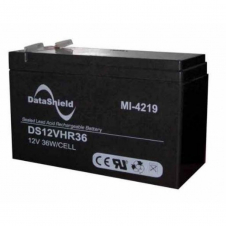 DATASHIELD BATERÍA DE REEMPLAZO PARA UPS MI-4219, 12V, 9AH, PARA SERIES BS/BNT, KS/KIN, UT, VGD