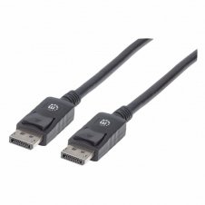 MANHATTAN CABLE DISPLAYPORT MACHO - DISPLAYPORT MACHO, 1.3 METROS, NEGRO 306935