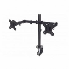 MANHATTAN SOPORTE DE MESA PARA 2 MONITORES 13 - 32, HASTA 16KG, NEGRO 461528