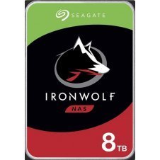 DISCO DURO PARA NAS SEAGATE IRONWOLF 3.5'', 8TB, SATA III, 6 GBIT/S, 7200RPM, 256MB CACHÉ ST8000VN004