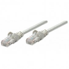 INTELLINET CABLE PATCH CAT5E UTP 100% COBRE, RJ-45 MACHO - RJ-45 MACHO, 3 METROS, GRIS 319768