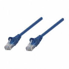 INTELLINET CABLE PATCH CAT5E UTP 100% COBRE, RJ-45 MACHO - RJ-45 MACHO, 4.2 METROS, AZUL 319829