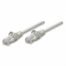 INTELLINET CABLE PATCH CAT5E UTP 100% COBRE, RJ-45 MACHO - RJ-45 MACHO, 7.6 METROS, GRIS 319867